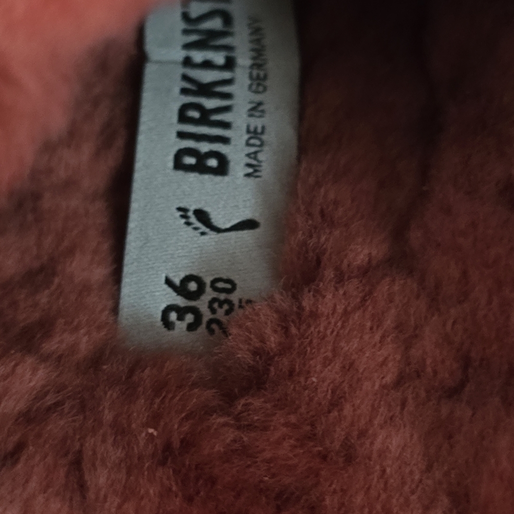 Birkenstock Boston Genuine Shearling Lined Clog EU 36 - Picture 4 of 5